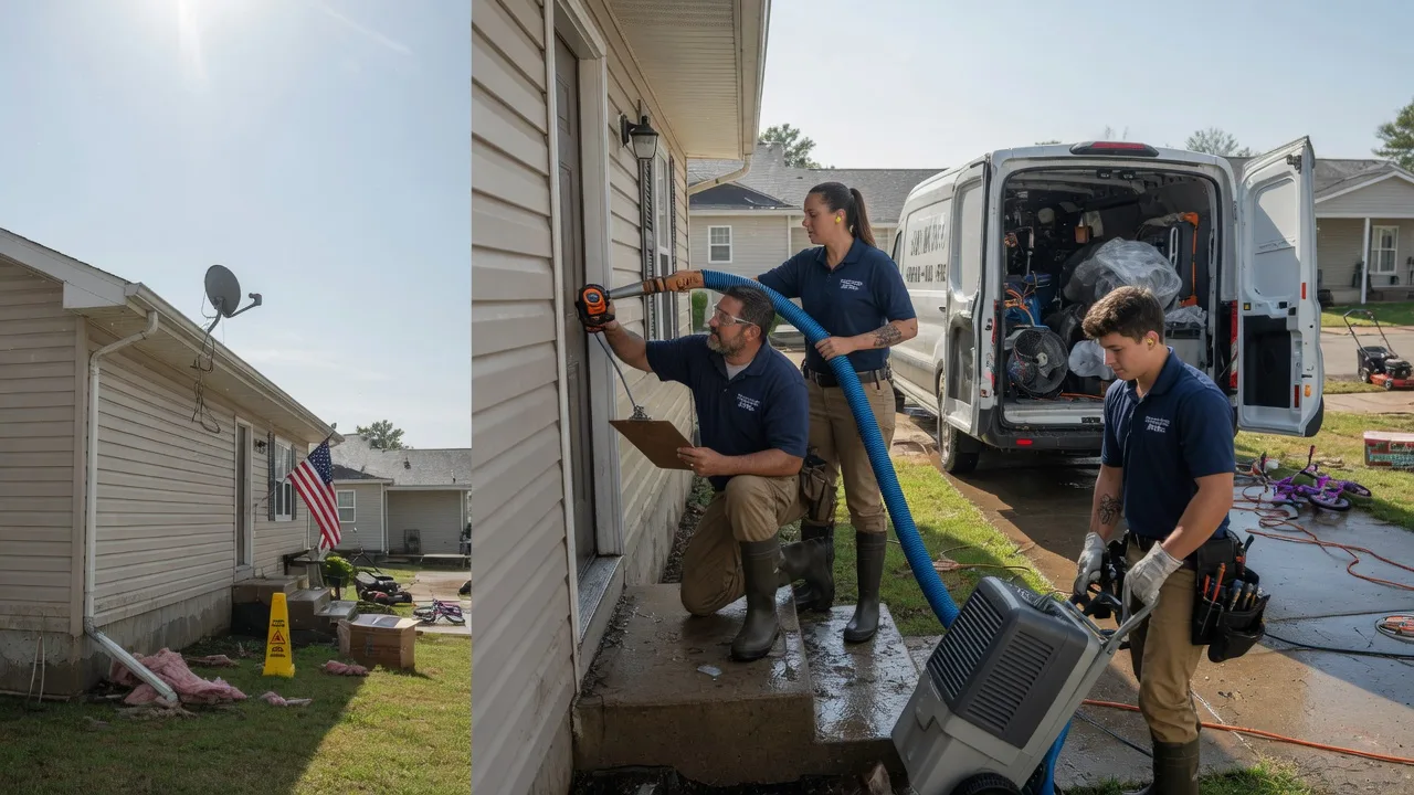 Ceiling Water Damage Restoration in Otis, KS near me
